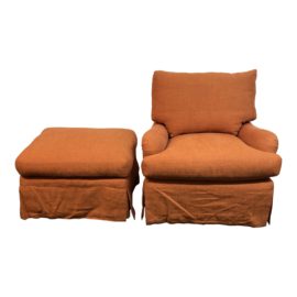 Marco Fine Furniture Arm Chair + Ottoman