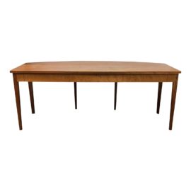 Thomas Moser Curved Bow Front Cherry Desk. Original Price: $5,850