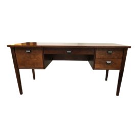 Crate & Barrel Preston Wood Desk. Original Price: $1,300