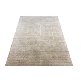 Custom Silk + Wool Area Rug - 9′ × 12′