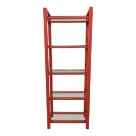 Crate & Barrel Pilsen Paprika Bookcase. Original Price: $400