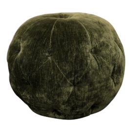 Cisco Brothers Green Tufted Pouf/Ottoman. Original Price: $675