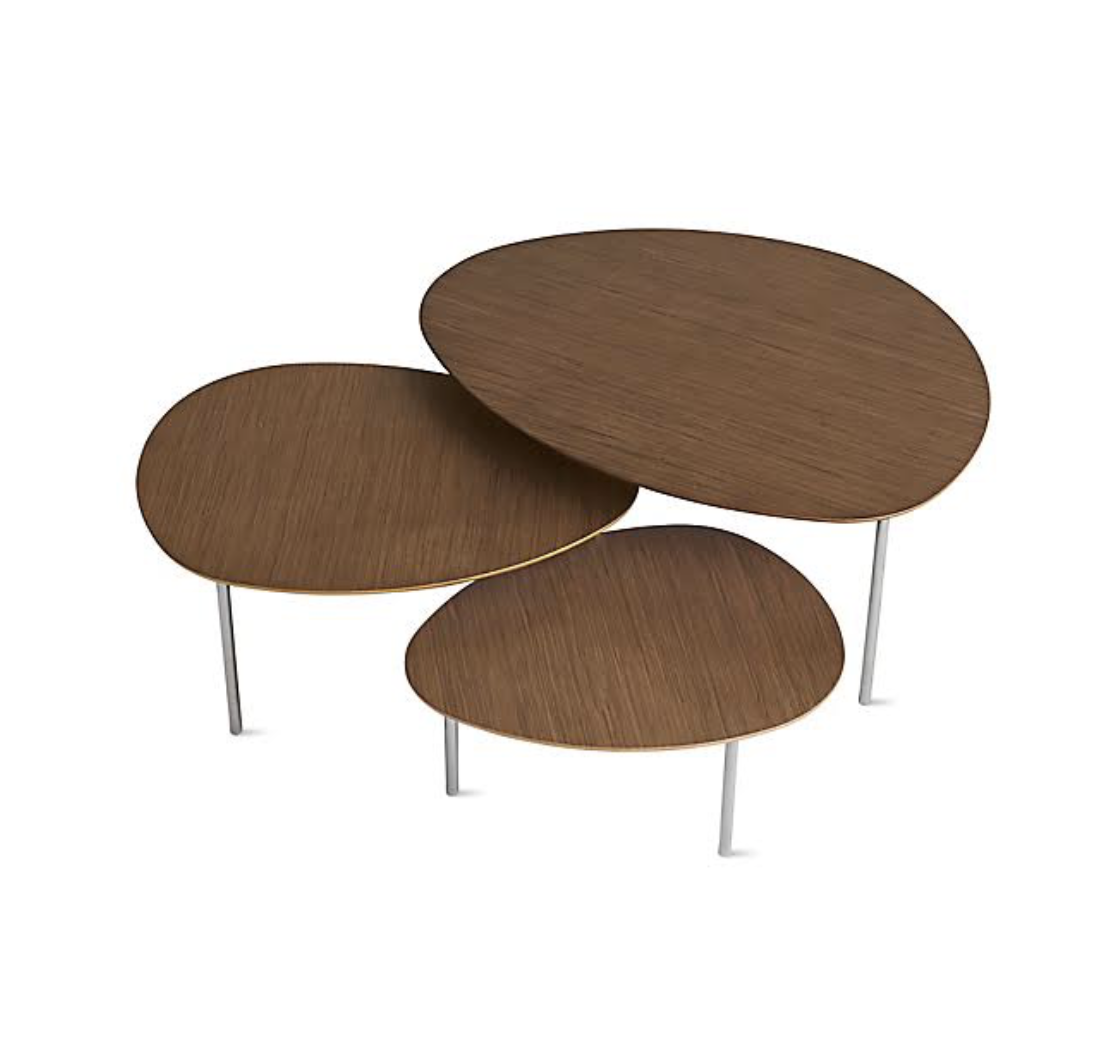 Design Within Reach Set of Three Stua Eclipse Nesting Tables - Design ...