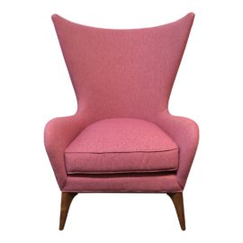 Caracole New What's NEW Pussycat Wing Chair. Original Price: $3,063