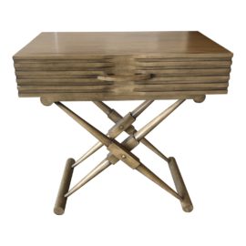 Noir New Trunk Style Accent Table. Original Price: $1,250