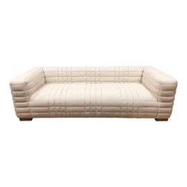 NEW Artsome Terrie Fabric Sofa. Original Price: $3,689