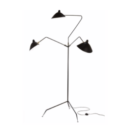 Serge Mouille - Reproduction 3 Arm Floor Lamp
