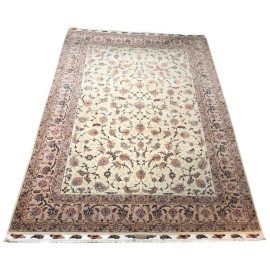 Wool + Silk Persian Rug - 8′3″ × 12′3″