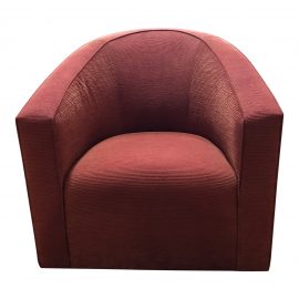 Donghia John Hutton Barrel Chair + Casters