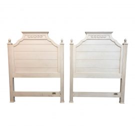 Shabby Chic Ethan Allen Twin Size Headboards