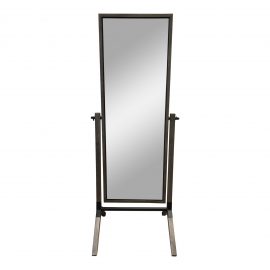 Crate & Barrel Malvern Grey Cheval Floor Mirror. Original Price: $500