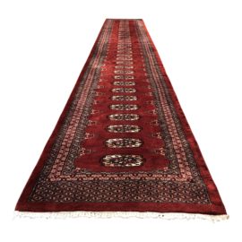 Beautiful Extra Long Bokhara Runner - 2′8″ × 18′