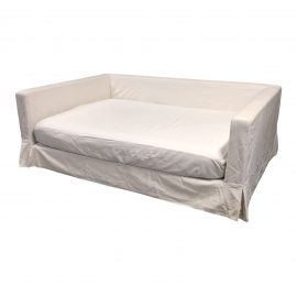 Pottery Barn Slipcovered White Full Size Day Bed