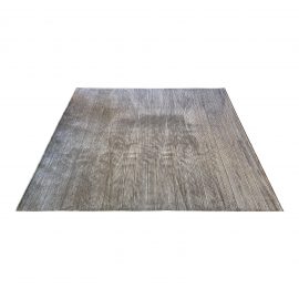 Custom Wool + Silk Stripe Area Rug - 9′ × 10′