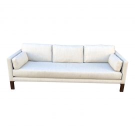 Custom Contemporary Bench Seat Sofa