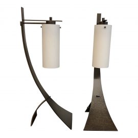 Stasis Table Lamps by Hubbardton Forge, a Pair