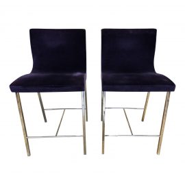 Ligne Rosets Pascal Mourgue Sala Counter Stools - a Pair