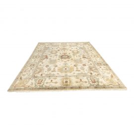 Handknotted Wool Area Rug - 8′2″ × 10′2″