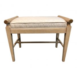 NEW Del Mar Bench by Michael Taylor Designs. Original Price: $2,529