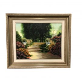 Original Artwork Artist John Birmingham "The Red Garden". Original Price: $5,950