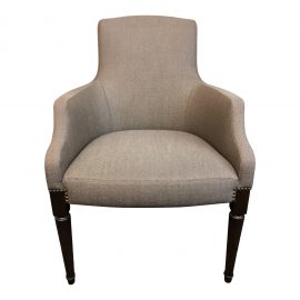 NEW Delaware Arm Chair by Brusic Rose. Original Price: $2,766