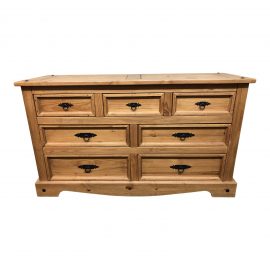 Seven Drawer Pine Dresser