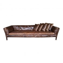 Sorensen Luxe Leather Sofa by Restoration Hardware. Original Price: $5,895