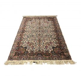 Karastan Floral Kirman Wool Area Rug - 5′10″ × 10′