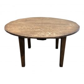 Antique Cheese Board Dining Table. Original Price: $6,500