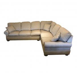 Custom Pearson Sectional Sofa + Sleeper