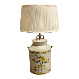 Vintage Hand-Painted Table Lamp