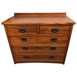 Michaels Furniture Mission Dresser. Original Price: $1,200