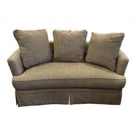 Sunrise Home- Custom Green Loveseat. Original Price: $3,500