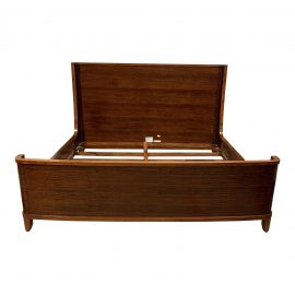 Eastern King Brownstone Mercer Collection Bed Frame. Original Price: $1,645