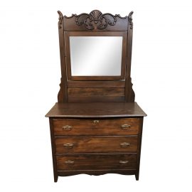 Vintage Dresser + Mirror