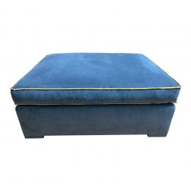 Custom Ottoman From Upholstery Workroom