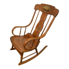 Antique Painted Rocking Chair