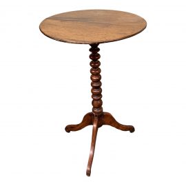 Vintage Turned Accent Table