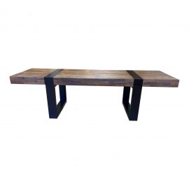 Crate & Barrel Seguro Rectangular Coffee Table/Bench. Original Price: $700