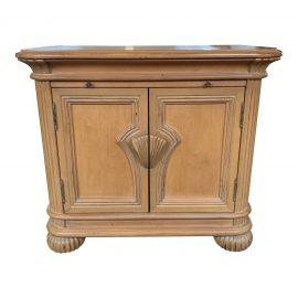 Bernhardt Vintage White Oak Nightstand