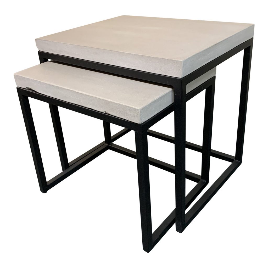 CB2 Concrete Nesting Table | Design Plus Gallery