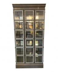 custom-large-gray-lacquered-lighted-display-cabinet-9666