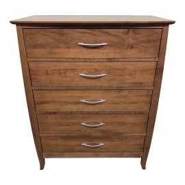 Baronet Maple Five Drawer Dresser