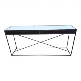 Restoration Hardware Gramercy Mirrored Console Table. Original Price: $1,350