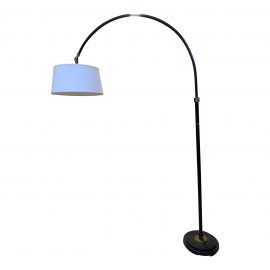 Pottery Barn Winslow Arc Floor Lamp With Shade