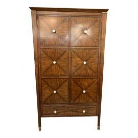 Maitland-Smith Two Door + Five Drawers Armoire. Original Price: $8,000