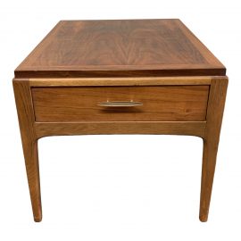 Lane Furniture Mid-Century Walnut Side Table
