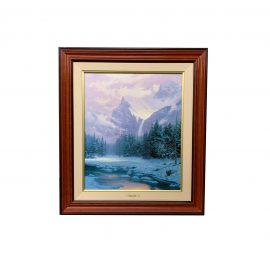 Thomas Kinkade "Glory of Winter" Limited Edition 772/1250