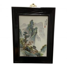 Japanese Landscape Decorative Ceramic Tile Hanging