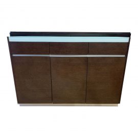 Custom Buffet Cabinet + Pullout Tray. Original Price: $500